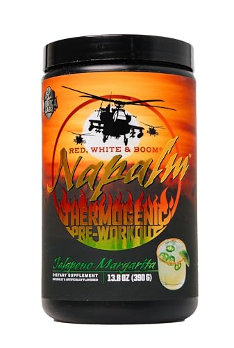 'Merica Labz Red, White and Boom Napalm Thermogenic Pre-Workout (Jalapeno Margarita)