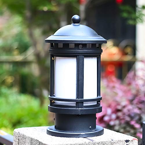 Luminaire de colonne étanche IP65 pour sécuriser et éclairer l'allée et le porche extérieurs