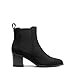DREAM PAIRS Women's Retro Elastic Chelsea Ankle Boots Fashion Low Chunky Block Heel Pointed Toe Fall Heeled Booties Shoes, SDAB2314W, BLACK SUEDE, SIZE 6