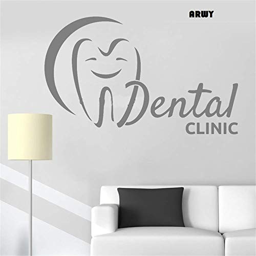 Roonir Dental Wall Stickers for Clinic Vinyl Wall Decal Quote Stickers Home Decoration Wall Art Mural Smiling Teeth Dental Clinic Logo Dentist Dental 50X66 cm (B089ZQ2B4Y) Amazon Price History, Amazon Price Tracker