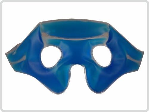 Migraine mask , gel eye mask, blue
