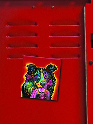 Enjoy It Pet Magnet, Sheltie Featuring The Pop Art Of Dean Russo - Measures 2.5" #TOP3