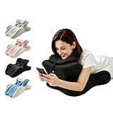 Ergonomic Memory Foam Wedge Pillow, 27° Angled Support for Waist and Neck Multi-Position Comfort Support ，with Removable Washable Cover (Black)