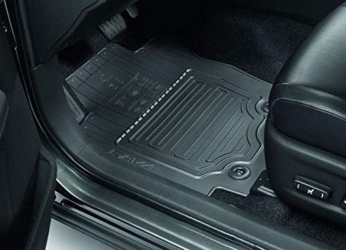 Toyota Genuine RAV4 | Floor Mats | Front & Rear | Rubber | Black | 2012 ...