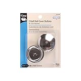 Dritz Half Ball Buttons, 1 1/2 Inch Size 60 2/Pkg.