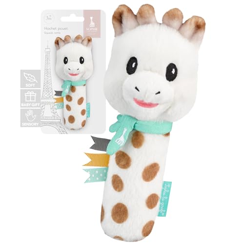 Sophie la Girafe – hochet bébé Peluche grelots, 010333