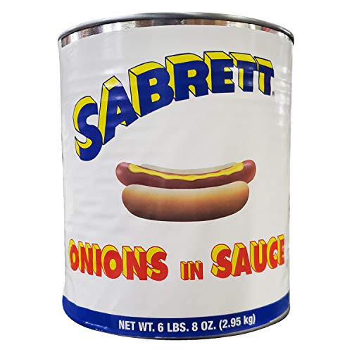 Sabrett Onions in Sauce 6lbs 8oz