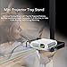 JGPIN Universal Ceiling Mount with Tray, 11.4-22 inches Adjustable, No Hole Installation, Aluminum Alloy, in-Tube Cable Routing, Universal Ceiling Mount for Projector/Camera