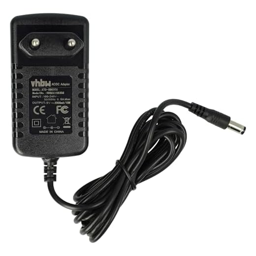 vhbw 1x Fuente alimentación Compatible con Roland FR-1, FR-1X, FR-18, FR-1b, FP-3, Fantom-XA, FP-2, FP-4 Dispositivos eléctricos - Adaptador CA/CC