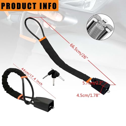 Seguridad, Sports candados autos Marca YUFANYA (2)