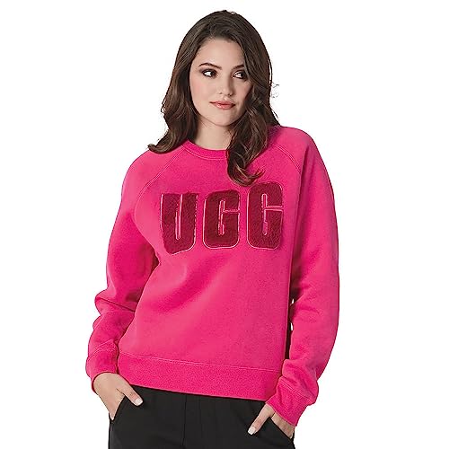 Image of UGG Women's Madeline Fuzzy Logo Crewneck