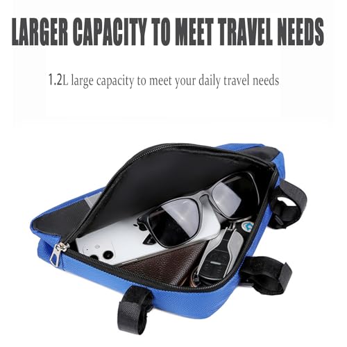 DRYUSFD Fahrrad Rahmentasche für Orbea Electric Kemen/Vibe/Optima, Leicht Fahrrad Oberrohrtasche, Wasserdicht Fahrradtasche Rahmen, Fahrradtasche unter dem Schlauch,E-Green