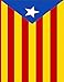 Bandera De La Senyera Estelada Blava: Estelada Bandera (8.5"x11") | Composición cuaderno de papá para los niños de las muchachas de los estudiantes ... regalos gobernado del cuaderno | estel star