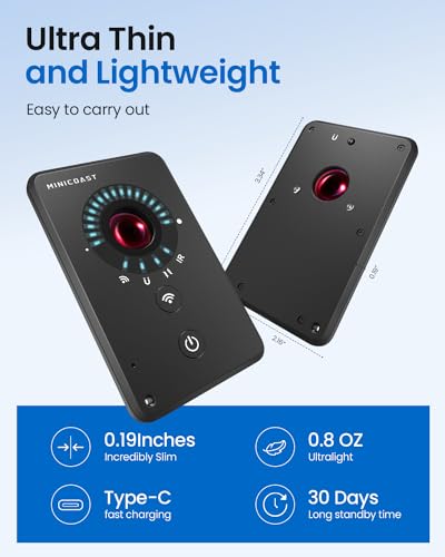 Minicoast Hidden Camera Detectors, Bug Detector Spy Camera Finder thumb #5