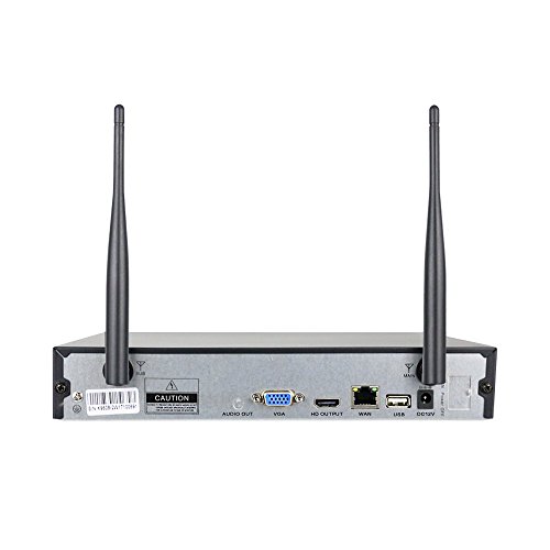 image for 【No Power Adapter, No HDD】 8CH 5MP Full HD Security Network Video 