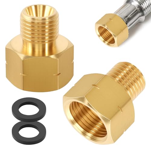 GmwyCzV 2 Pièces Adaptateur de Gaz GPL en Laiton 3/8