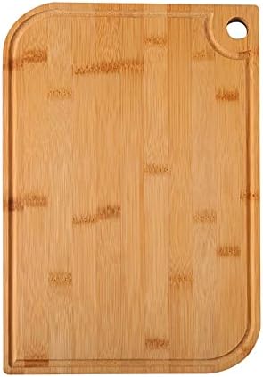 JJA Chopping Board, Cheese Board, Wooden Cutting Boards Set, Serving Tray, Wood Deep Groove Juice Cutting Boards, Kitchen Accessories (L)