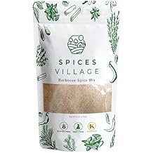 Spices Village BBQ Seaosning, Barbecue Spice Mix, Gluten Free All Purpose Seasoning, 6 oz, Barbecue Seasonings, Mix of Paprika, Onion, Garlic, Tomato, Turmeric, No MSG, Vegan, Kosher