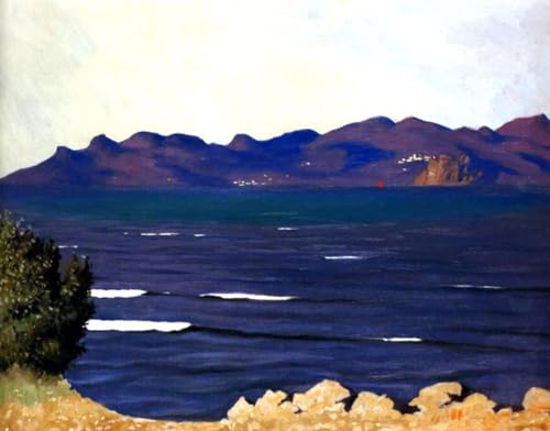 Pintura por números conjuntos para regalar un lienzo de cuadro DIY de paisaje