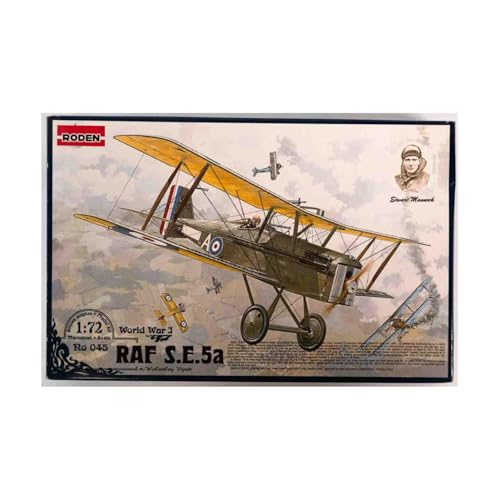 Roden S.E.5A Wolsley Viper British Single Seat Fighter Airplane Model Kit