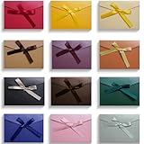 Format pratique et polyvalent : Dimensions 22 cm x 11 cm, parfait pour les cartes de vœux, les photos, les petits objets et comme emballage cadeau, polyvalent dans ses utilisations.