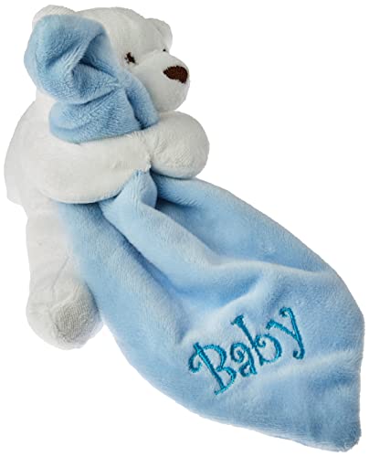 Zip Mini Blanket Urso Azul Bebê