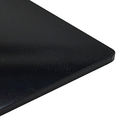 CrestGlass 5mm Perspex Black Matt Cast Acrylic Plastic Sheet 16 Sizes to Choose (297mm x 210mm / A4)