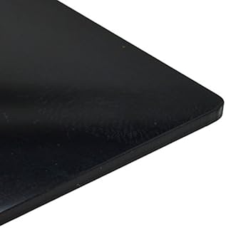 CrestGlass 5mm Perspex Black Matt Cast Acrylic Plastic Sheet 16 Sizes to Choose (297mm x 210mm / A4)