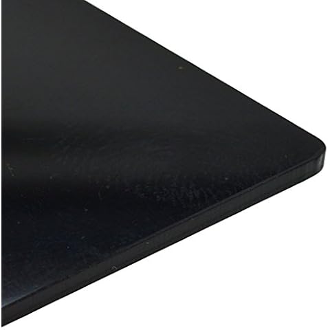 3mm CrestGlass Black Gloss Acrylic Sheet A4 Cover