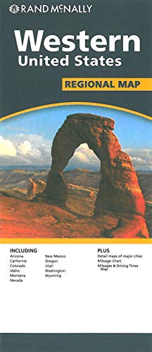 Rand McNally Western United States Regional Map