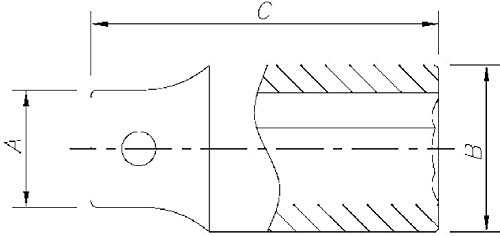 Belzer Soquete De Impacto Sextavado Preto 22Mm