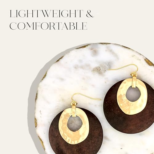 Dauplaise Overlay Drop Earrings for Women, Modern 2.7" Dangle Design, Lightweight, Elegant, Long Drop Earrings for Special Occasions or Everyday Wear by DAUPLAISE - Used condition - Image 5