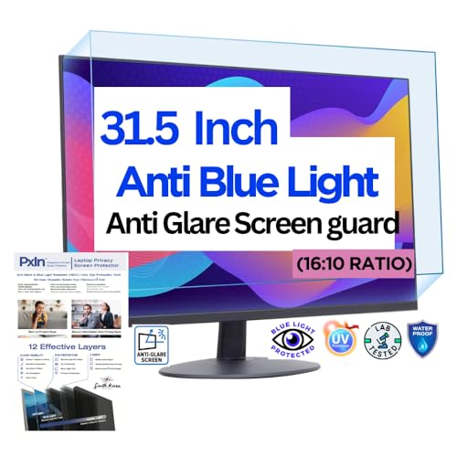 Image of Pxin 31.5 Inch (16:10) Monitor Screen Guard | Anti-Blue | Anti-Glare |