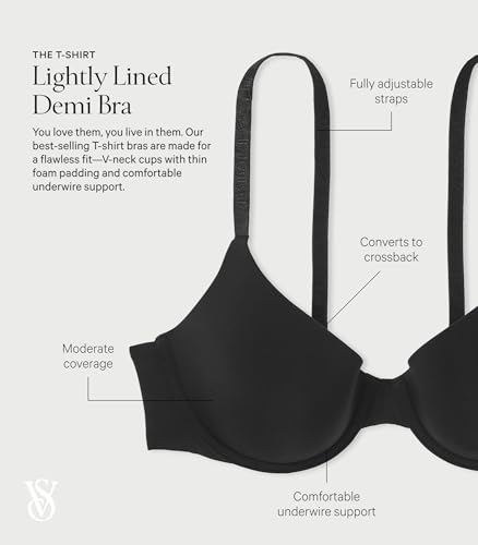 Victoria's Secret Women's Lightly Lined T-Shirt Bra, Bras for Women (32A-38DDD)4