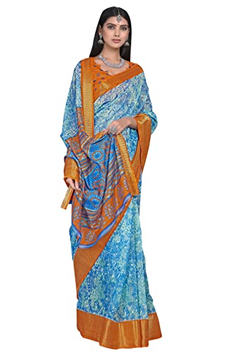 Image of Glory Sarees Women's Cotto Silk Saree With Blouse Piece (Fashion104 Parent)