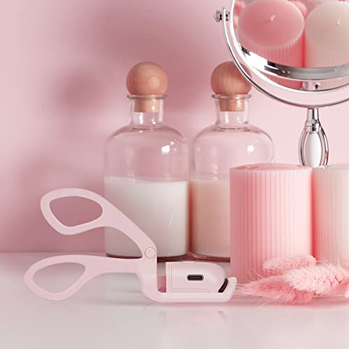 Heated Eyelash Curler, Electric Eyelash Curlers, Usb Rechargeable Eye Lash Curler With Comb, 2 Heating Modes Quick Natural Curling Eye Lashes For Long Lasting #TOP6