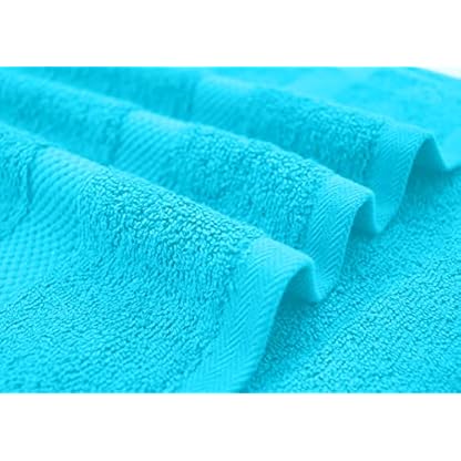 DAN RIVER Badetuch aus 100 % Baumwolle, weich, groß, Badetuch, sehr saugfähig, für den täglichen Gebrauch, ideal für Pool, Zuhause, Fitnessstudio, Spa, Hotel, Badetuch-Set 68.6 x 137.2 cm, 600 g/m² – Bild 8