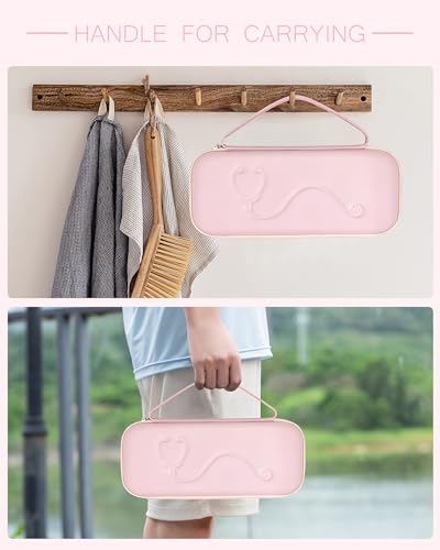 Image of Stethoscope Case for 3M Littmann Classic III & Lightweight II S.E, Pink