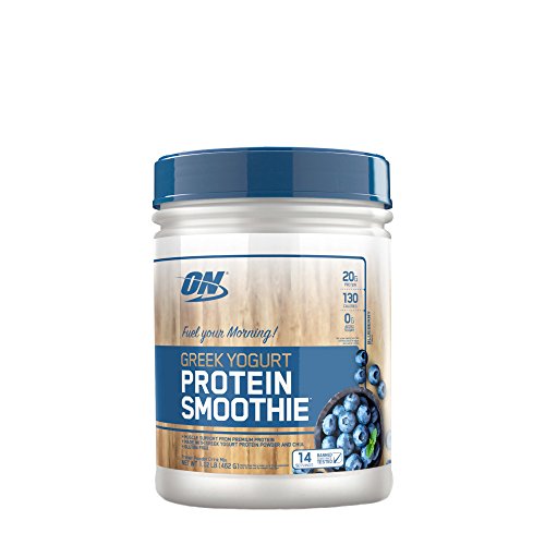Optimum Nutrition On Greek Yogurt 14 Servings Protein Smoothie, Blueberry, 1.02 Pound
