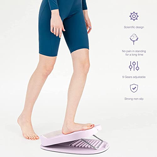 Tablero ajustable para estiramiento de pantorrillas portátil miniatura 3