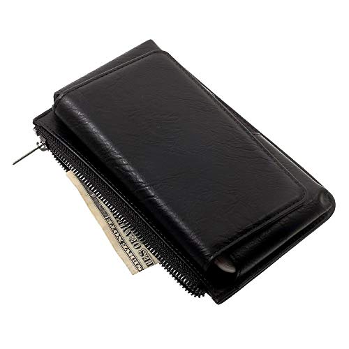 Étui ceinture pour Google Pixel 4a 5G housse horizontale noire avec pochette