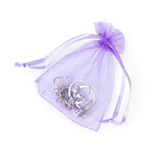 AKORD Sacchetti per Gioielli bomboniere, Organza