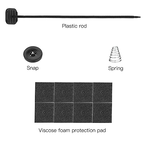 Fan Mounting Kit, Mellbree 2-Pack Electric Radiator Fan Mounting Kit Compatible For Electric Cooling Fan And Transmission Cooler #TOP1