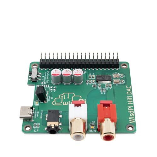 Raspberry Pi HiFi DAC HAT PCM5122�AHiFi DAC HAT �I�[�f�B�I�J�[�h�g���{�[�h Raspberry Pi 4�A3 B+�A3 B�A2�AB+�APi Zero/Zero W�p�B