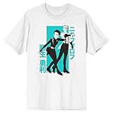 Yuri On Ice Yuuri and Victor Men's White T-Shirt-Medium
