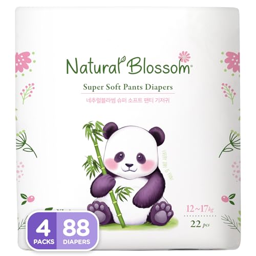 Pull-On Baby Diapers | Ultra-Slim, Hypoallergenic, Super Soft, Ve...