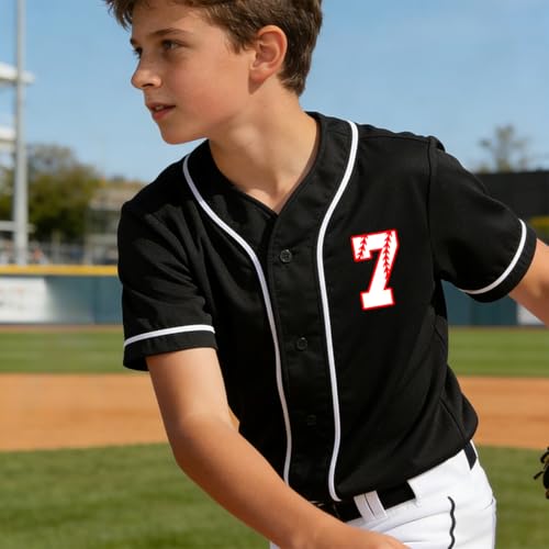 Image of Yuji Itadori Kids Baseball Birthday Shirt 7th 8th 9th 10th Year Old Toddler Boys Girls Shirts Birthday Clothes
