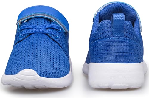 Image of TOEDNNQI Kids Shoes Toddler Boys Girls Lightweight Strap Sneakers | Breathable Casual Tennis Walking Comfortable Running School Non-Slip Little /Big Child