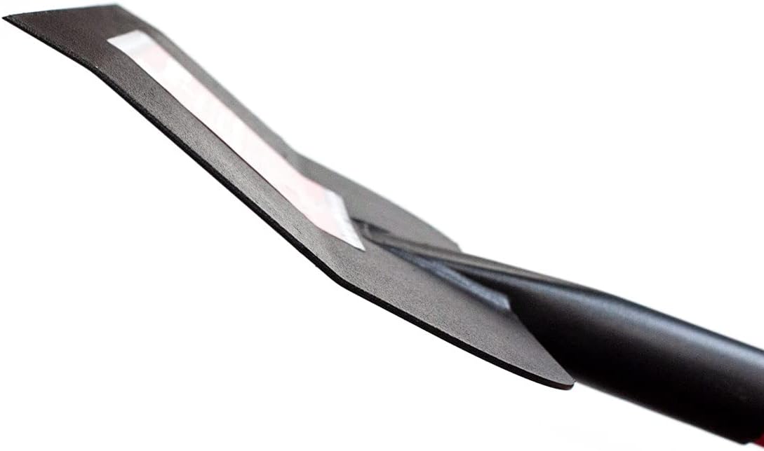 BULLY TOOLS Big Bully Floor Scraper Long Handle - Heavy Duty Scrapper for Cleaning, Carpet, Tile & Flooring Removal, Durable Fiberglass Handle, Construction Tool, 100% Made in USA