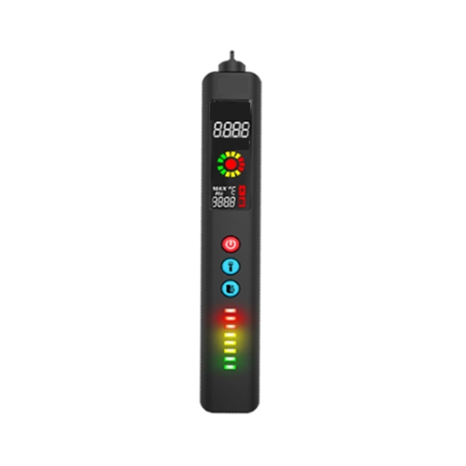 Tester elektryczny, Cyfrowy Multimetr, Termometr Na Podczerwień, Kolorowy Ekran LCD Z Latarką, Bezdotykowy Tester Napięcia I Rezystancji, do użytku domowego